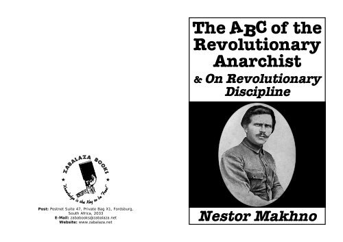 The ABC of the Revolutionary Anarchist and On ... - Zabalaza Books