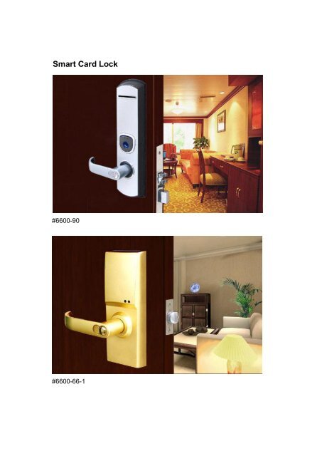 Digi lock Catalogue - Smart Home