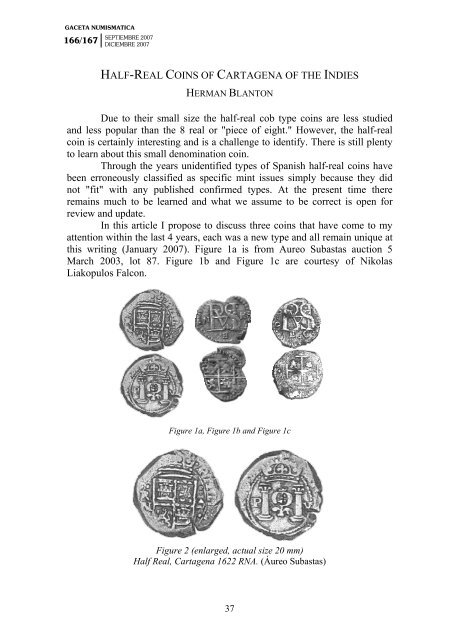 gaceta numismatica nÂº 166. 2007. - Botones Antiguos