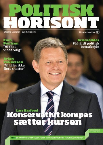 Politisk Horisont nr. 1 2012 - Konservativ Folkeparti