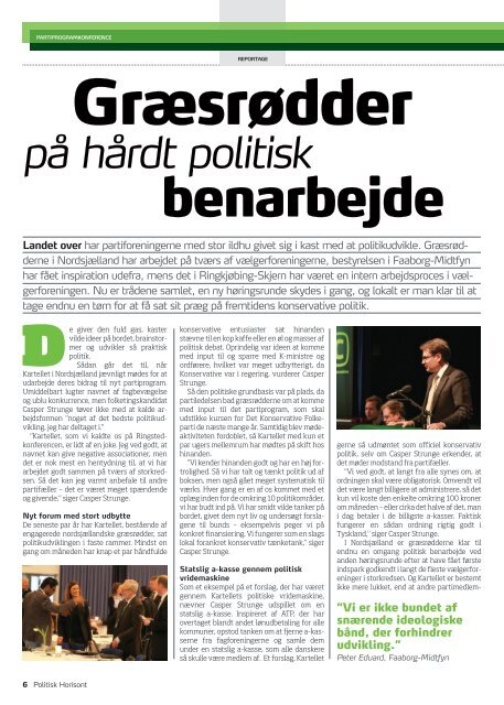 Politisk Horisont nr. 1 2012 - Konservativ Folkeparti