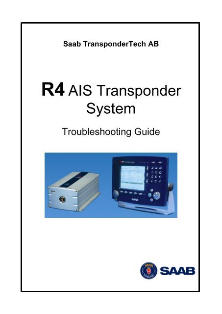 Saab R4 R4 AIS Transponder System - Saab