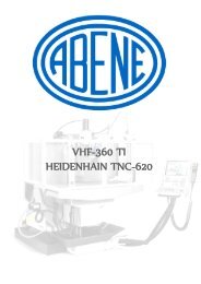 VHF-360 TI HEIDENHAIN TNC-620