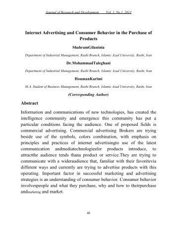 thesis on branding and consumer behaviour Consumer behaviour theory in internet marketing - lucy adams - term paper - communications - multimedia, internet, new technologies - publish your bachelor's or. thesis on branding and consumer behaviour Consumer behaviour theory in internet marketing - lucy adams - term paper - communications - multimedia, internet, new technologies - publish your bachelor's or.