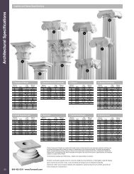 Architectural Specifications - Turncraft