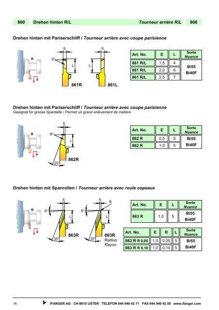 Décolletage X-Centering Line 400/800 Multiturn-Dec - Ifanger AG
