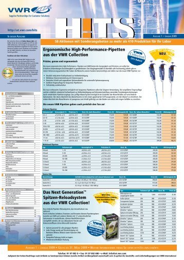 Ergonomische High-Performance-Pipetten aus der ... - Vwr-cmd.com