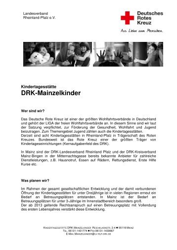 Infos für Elternmappex - Landesverband Rheinland-Pfalz eV - DRK