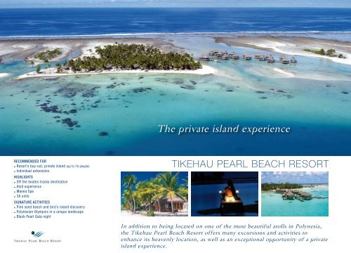 Upload our Incentive brochure here - Bora Bora Resorts