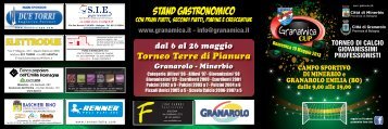 Granamica Cup - Comune di Minerbio