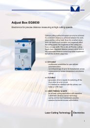 Adjust Box EG8030