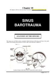 inner ear barotrauma treatment