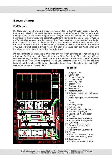 Bauanleitung Ommbu (Kramerkiste) - Digitalzentrale