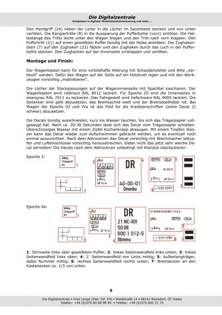 Bauanleitung Ommbu (Kramerkiste) - Digitalzentrale