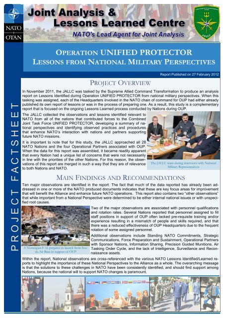 read more on Operation Unified Protector Lessons from National ...