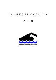 J A H R E S R Ã C K B L I C K 2 0 0 8