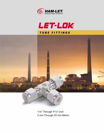 Let-Lok Compression Tube Fittings - Duhig