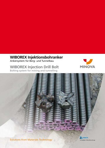 WIBOREX Injektionsbohranker - Minova CarboTech GmbH