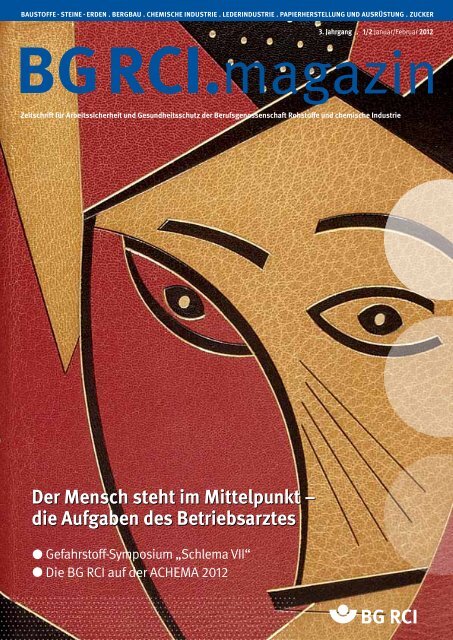 Ausgabe Januar / Februar 2012 - Berufsgenossenschaft Rohstoffe ...