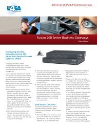 Fusion 200 Series Business Gateways - Interlink Communication ...