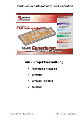 mh - Projektverwaltung - mh-software GmbH