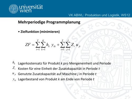 Kapitel 2 - Lehrstuhl für Produktion und Logistik