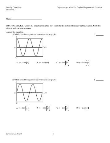 Homework 2 - Berkeley City College