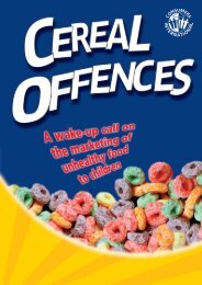 Cereal Offences - Consumers International