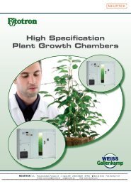 High Specification Plant Growth Chambers - Neurtek