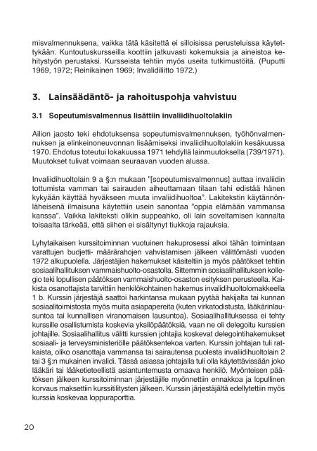 Sopeutumisvalmennus_suomalaisen kuntoutuksen oivallus_RAY2014