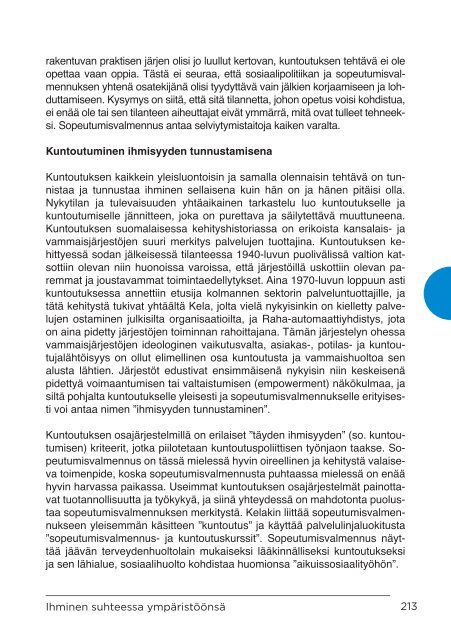 Sopeutumisvalmennus_suomalaisen kuntoutuksen oivallus_RAY2014