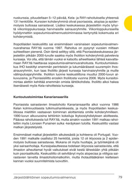 Sopeutumisvalmennus_suomalaisen kuntoutuksen oivallus_RAY2014