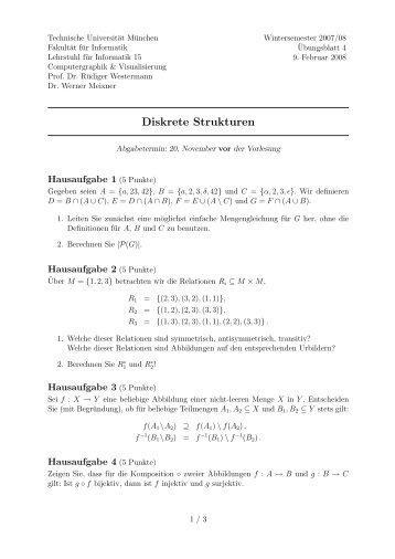 Diskrete Strukturen - xivilization