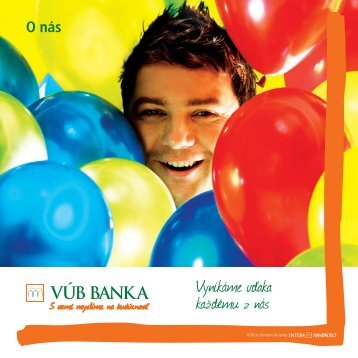 O nas final (PDF, 1,6 MB) - VÃB banka