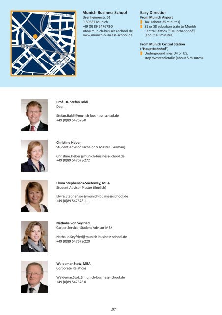 Graduate Profiles 2010 - Munich Business School