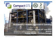 Enercon - Modular GTL for Associated Gas - Industry ... - CompactGTL