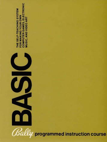 Bally BASIC Manual - Bally Alley