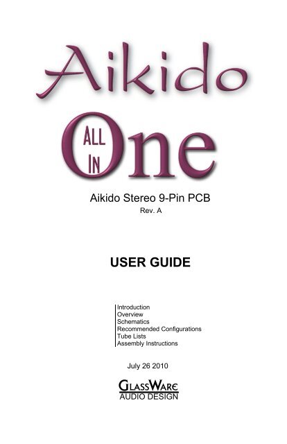Aikido All in One.pdf - Tube CAD Journal