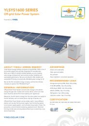 Datasheet (INT) - Yingli Solar