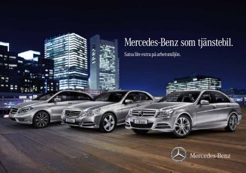 Mercedes-Benz som tjÃ¤nstebil.