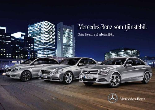 Mercedes-Benz som tjÃ¤nstebil.