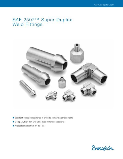 SAF 2507â„¢ Super Duplex Weld Fittings (MS-01-173 ... - Swagelok