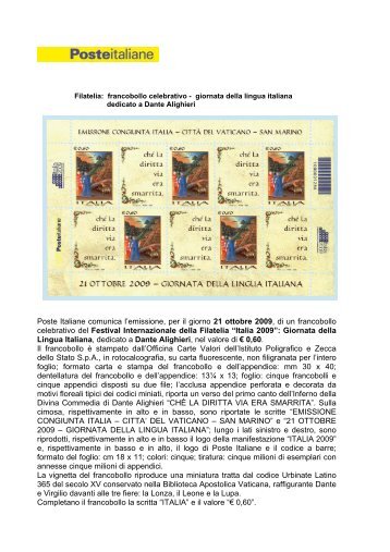 Italia 2009: Giornata della Lingua italiana - Federazione fra le ...