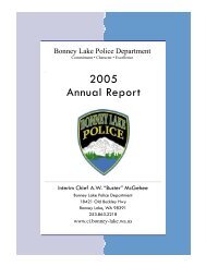 2005 Year End Report.pub (Read-Only) - City of Bonney Lake