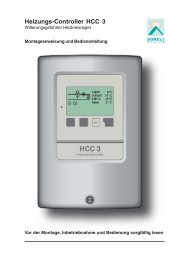 Heizungs-Controller HCC 3