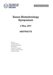 Saxon Biotechnology Symposium - ÃƒÂœber das BBZ - UniversitÃƒÂ¤t Leipzig