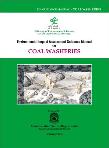 Coal Washery - Environmental Clearance