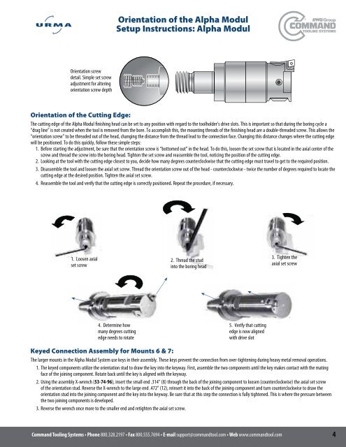 Urma - Command Tooling Systems