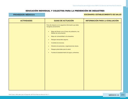 Guia de Actuacion Medico UNAP - Ministerio de Salud Pública