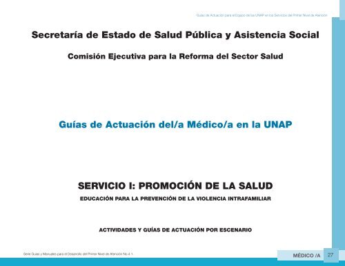 Guia de Actuacion Medico UNAP - Ministerio de Salud Pública